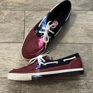 Nautica Mens Spinnaker Boat shoes size 11